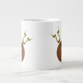 Cyber Christmas Reindeer Mug (Devant)