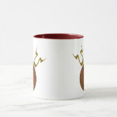 Cyber Christmas Reindeer Mug (Centre)