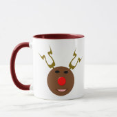 Cyber Christmas Reindeer Mug (Gauche)