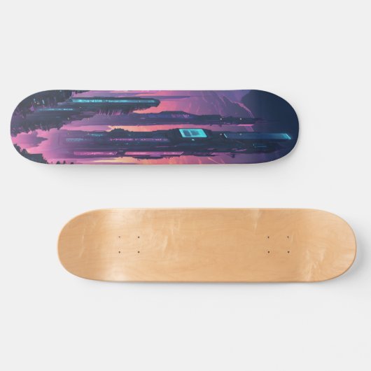 Cyber City Vibes Edition 1 Skateboard (Horizontaal)