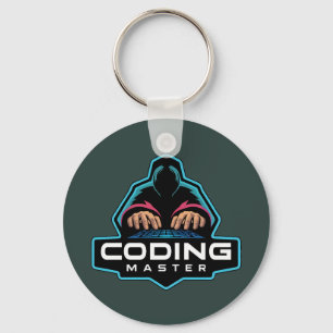 Cyber Coding Guru: Tech Cadeaus Sleutelhanger