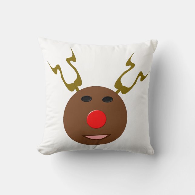 Cyber Coussin de rennes de Noël (Recto)