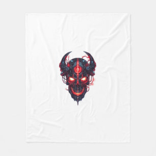Cyber Demon Schedel Heer Fleece Deken