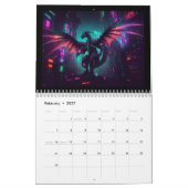 Cyber Fantasy Kalender (Feb 2027)
