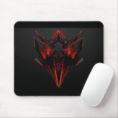 Cyber Force Gaming Mousepad (rood) Muismat (Met muis)