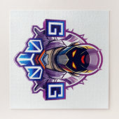 Cyber Gamer Squad Puzzel Legpuzzel (Horizontaal)