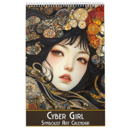 Cyber Girl: symbolistische kunstkalender Kalender
