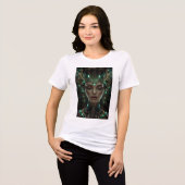 Cyber Goddess of Light Tri-Blend Shirt (Voorkant volledig)