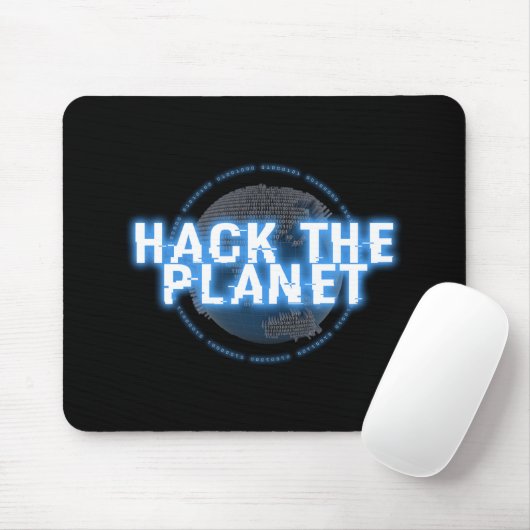 CYBER HACK DE PLANET-computer, defcon, hack, hack Muismat (Met muis)