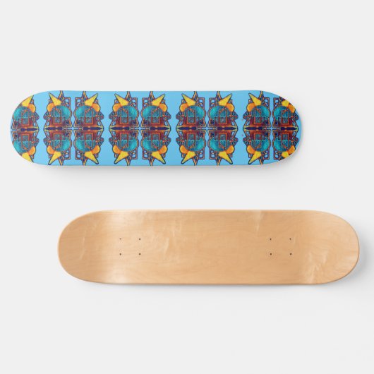 Cyber Heart Skateboard (Horz)