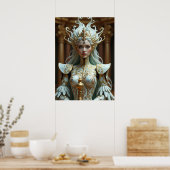 Cyber Hera: Golden Queen Poster (Keuken)