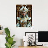 Cyber Hera: Golden Queen Poster (Thuiskantoor)