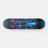 "Cyber Infiltrator: Hacker's Lair Skateboard (Horizontaal)