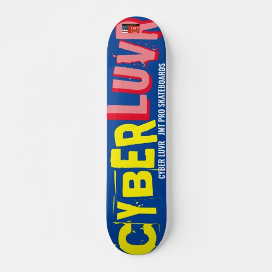 CYBER LUVR JMT 7 3/4-inch skateboard deck (Voorkant)