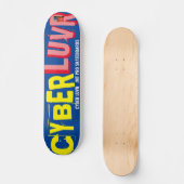 CYBER LUVR JMT 7 3/4" Skateboard Deck (Recto)