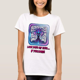 Cyber Medusa Neon - T-shirt voor dames
