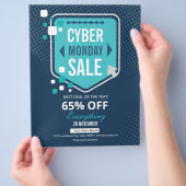 Cyber Monday-folder Flyer (Hand)