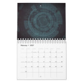 Cyber Network Calendar Kalender (Feb 2027)
