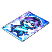 Cyber Ninja Chronicles - Futuristic Anime Carnet (Côté gauche)