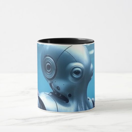 Cyber Octopus combo mug Mok (Midden)