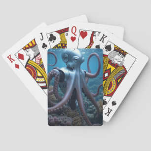 Cyber Octopus Poker speelkaarten