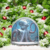 Cyber Octopus snow globe Sneeuwbol (Kerstmis)