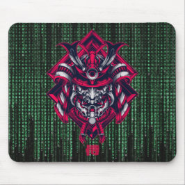 Cyber Oni Code – Retro Toekomst Kracht Muismat