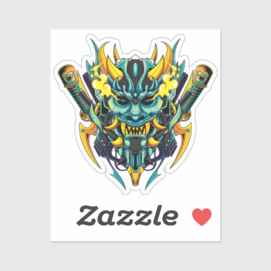 Cyber-onimasker Sticker (Vel)
