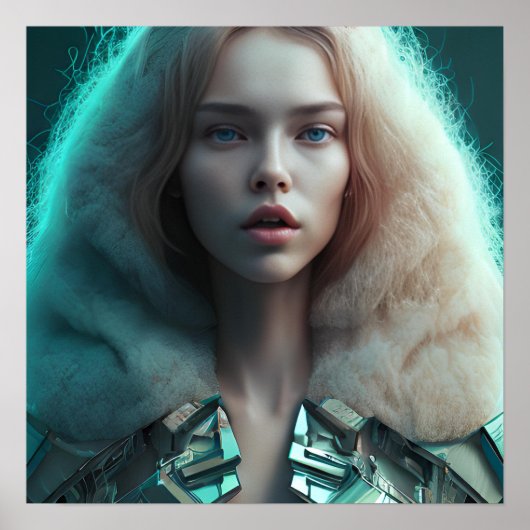 Cyber Oracle Poster (Voorkant)