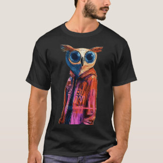 Cyber Owl – futuristisch Streetwise 1 T-shirt