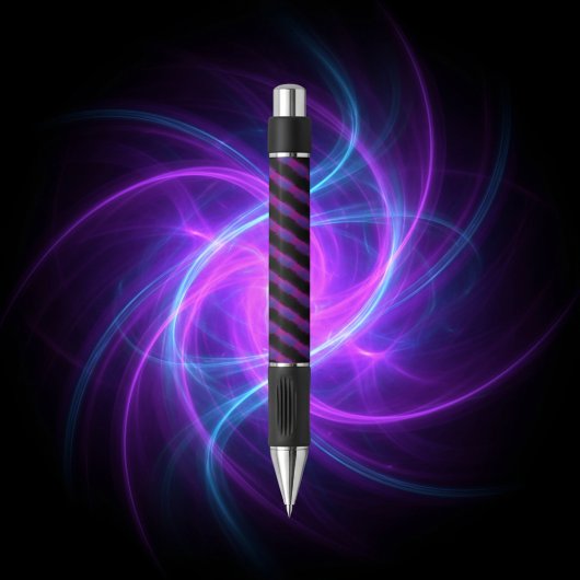 Cyber Plaid Pen