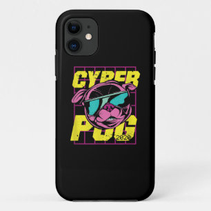 Cyber Pug Cool Pug Dog iPhone 11 Hoesje
