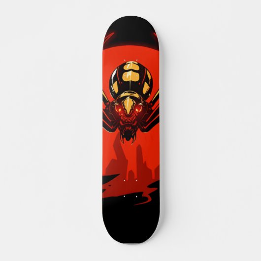 cyber-punk spin skateboard (Voorkant)