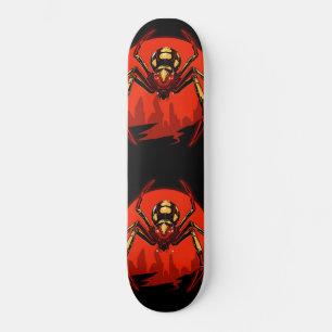 cyber-punk spin skateboard