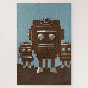 Cyber Radio Rodeo Patrol Ken Gage Sci-Fi Legpuzzel