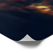 Cyber Ronin Rabbit – Neon Blade Guardian Poster (Hoek)