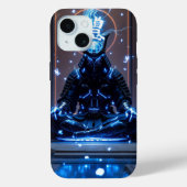 Cyber Samurai: Digital Enlightenment Case-Mate iPhone Case (Achterkant)
