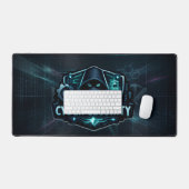 Cyber Security Elite Hacker XXL Desk Mat  Mousepad (Clavier et souris)