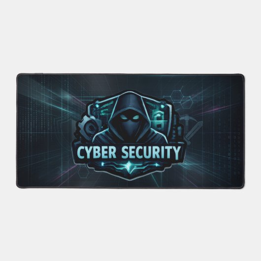 Cyber Security Elite Hacker XXL Desk Mat  Mousepad (Recto)