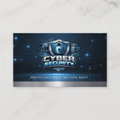 Cyber Security Engineer Service QR Code Visitekaartje (Voorkant)
