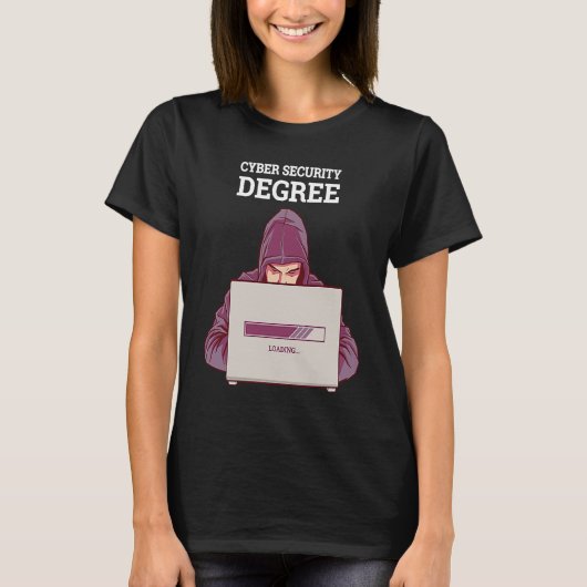 Cyber Security Expert I computer engineer voor eth T-shirt (Voorkant)