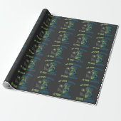 Cyber Security Hacker Computer Admin Programmer Cadeaupapier (Uitgerold)