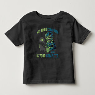 Cyber Security Hacker Computer Admin Programmer Kinder Shirts