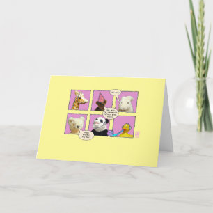 Cyber Shindig Birthday Animals in Windows Card Kaart