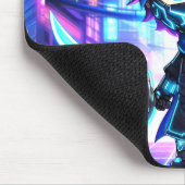 Cyber Slash – Chibi Ninja Battle Mousepad Muismat (Hoek)