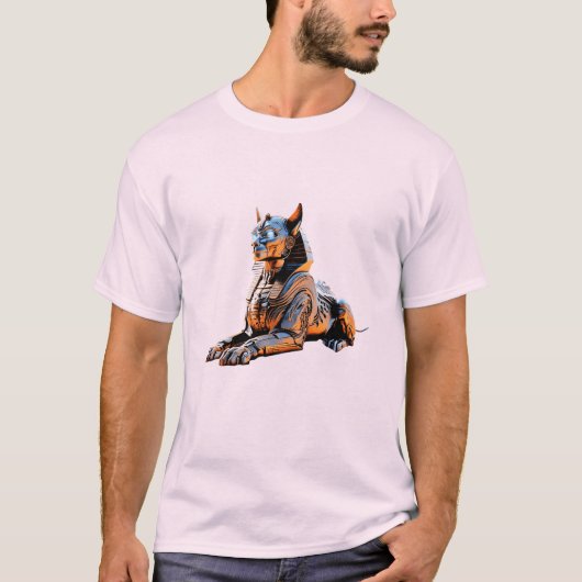Cyber Sphinx Guardian T-shirt (Voorkant)