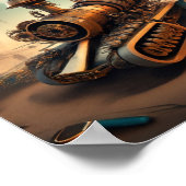 Cyber Steam Train Poster (Hoek)