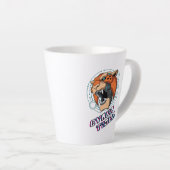 Cyber Tiger | Latte Mug (Angle droit)