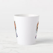 Cyber Tiger | Latte Mug (Devant)