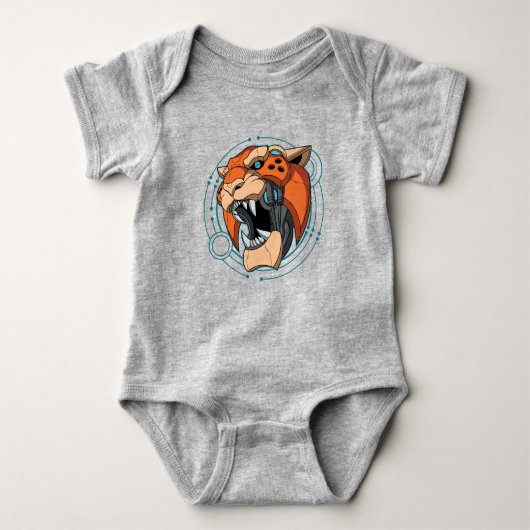 Cyber Tiger | Romper (Voorkant)
